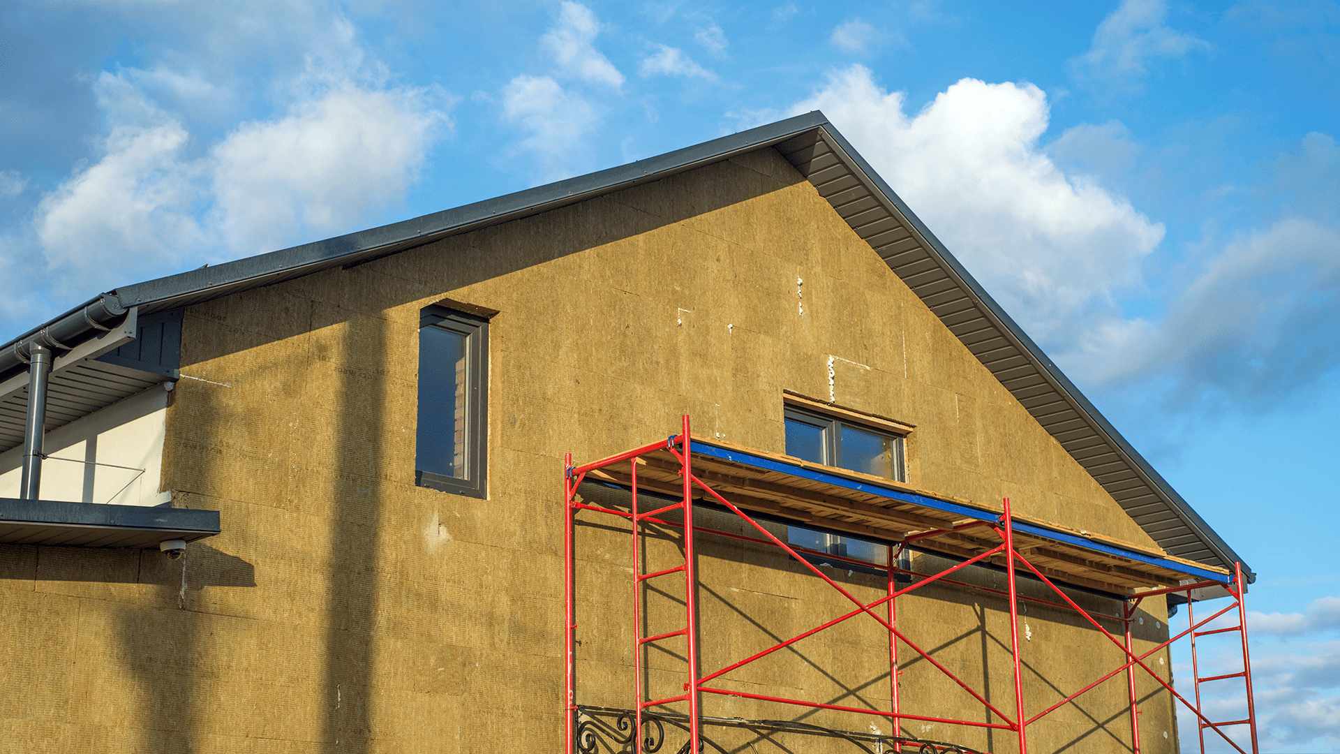 Terraco EIFS Perma Installation on Facades